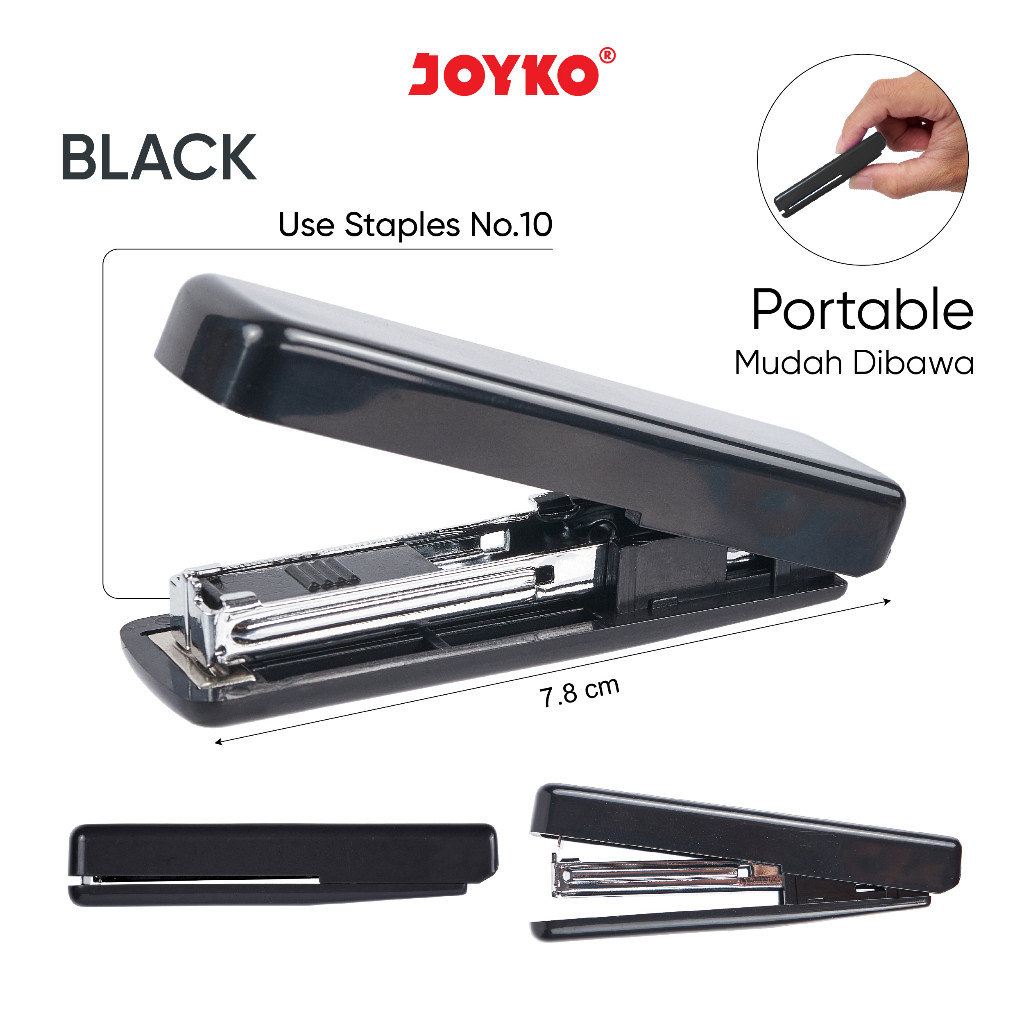 

Joyko Stapler PORTABLE / Stepler Joyko Staples Hekter KECIL ST-16 - RAJA BIGBOX