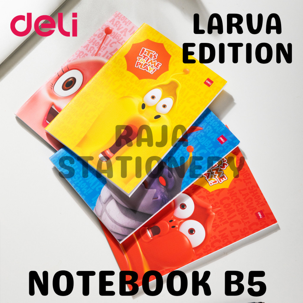 

Deli Notebook B5 Sewing Cover / Buku Tulis Deli B5 Motif Larva Jahit - RAJA BIGBOX