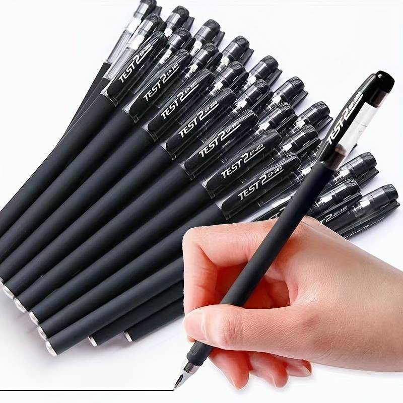 

[GK] Pulpen Gel JARUM PENUH 3 WARNA 1 PCS Ink 0.5mm Alat Tulis Perlengkapan Refill Tinta Isi Pena 0.5 mm Pen Stationery Polos Hitam Sekolah Kantor Import