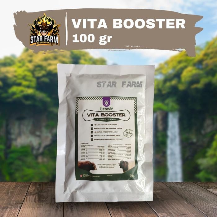 hanya disini] Vita Booster Multi Vitamin Dosis Tinggi Untuk Sapi Kambing - Star Farm