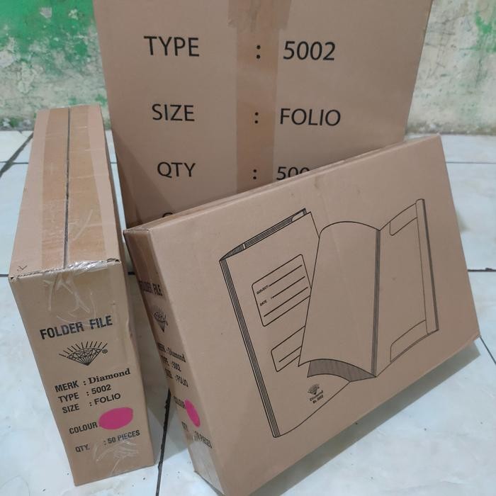

stop map diamond 5002 folio per dus isi 50 lembar