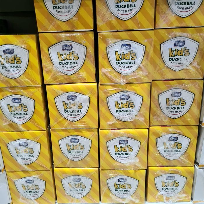 SENSI KIDS DUCKBILL MASK 50 PCS