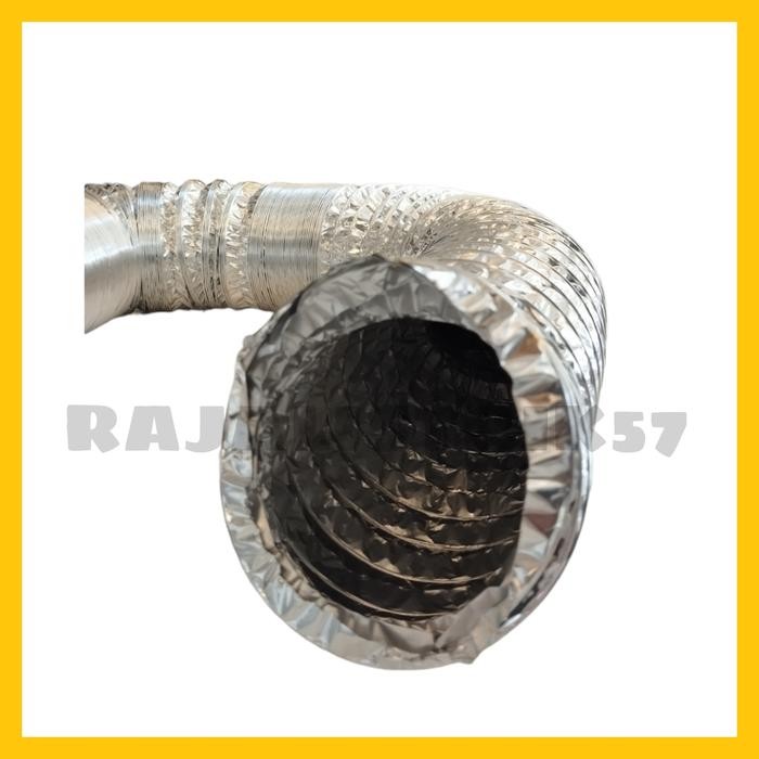 Flexible Exhaust Fan 4 in Ducting Exhaust Alunium