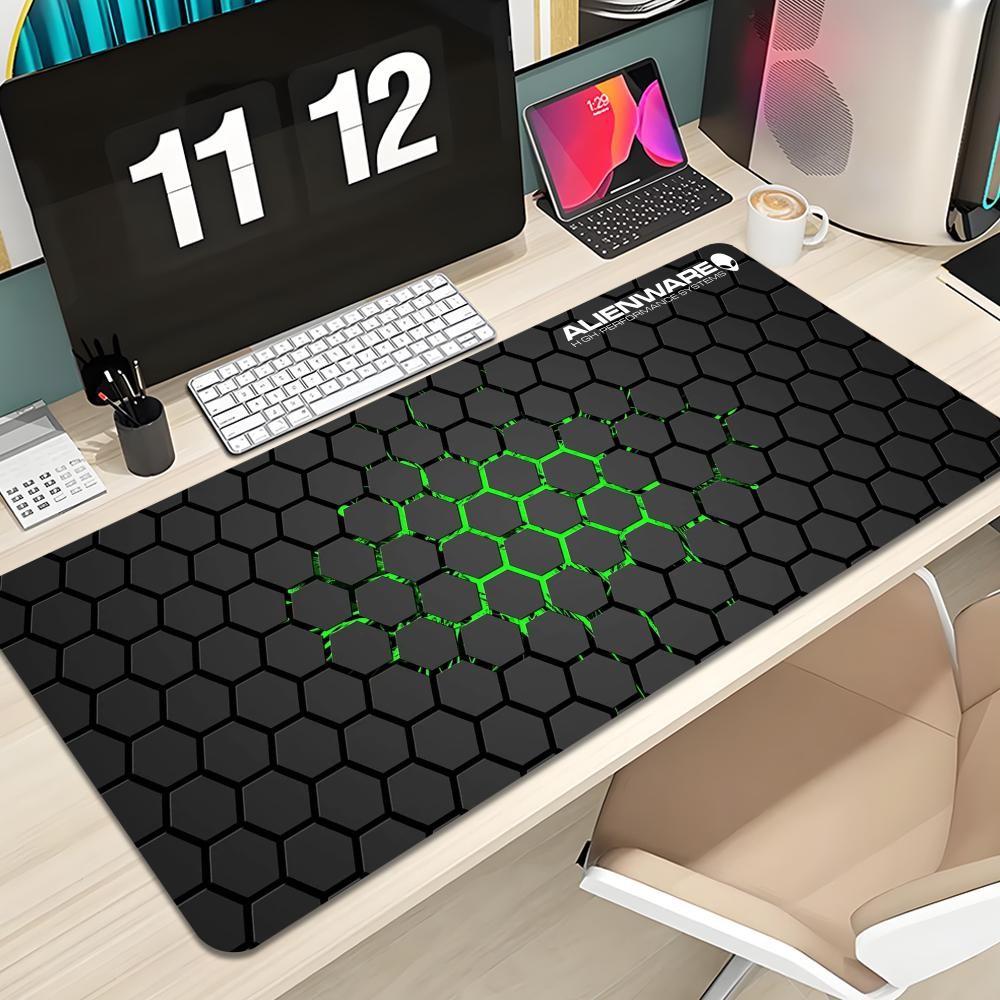 Dell Alienware Gaming Mouse Pad Keyboard Mousepad Lauge 1200X600 Mm Desk Mat Pc Gamer Office Carpet