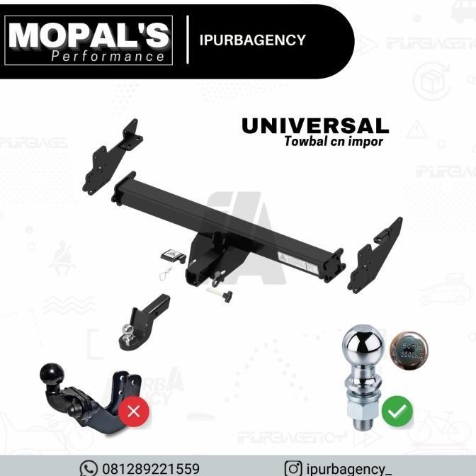 DISCOUNT TOWBAR TOWING BAR FOR THULE BIKE RACK SEPEDA MOBIL