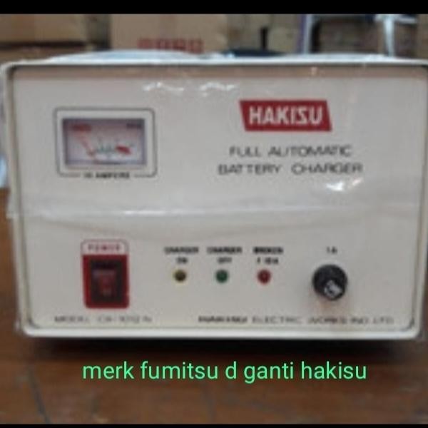 Battery charger accu/aki full automatis FUMITSU 1012 10A-12v