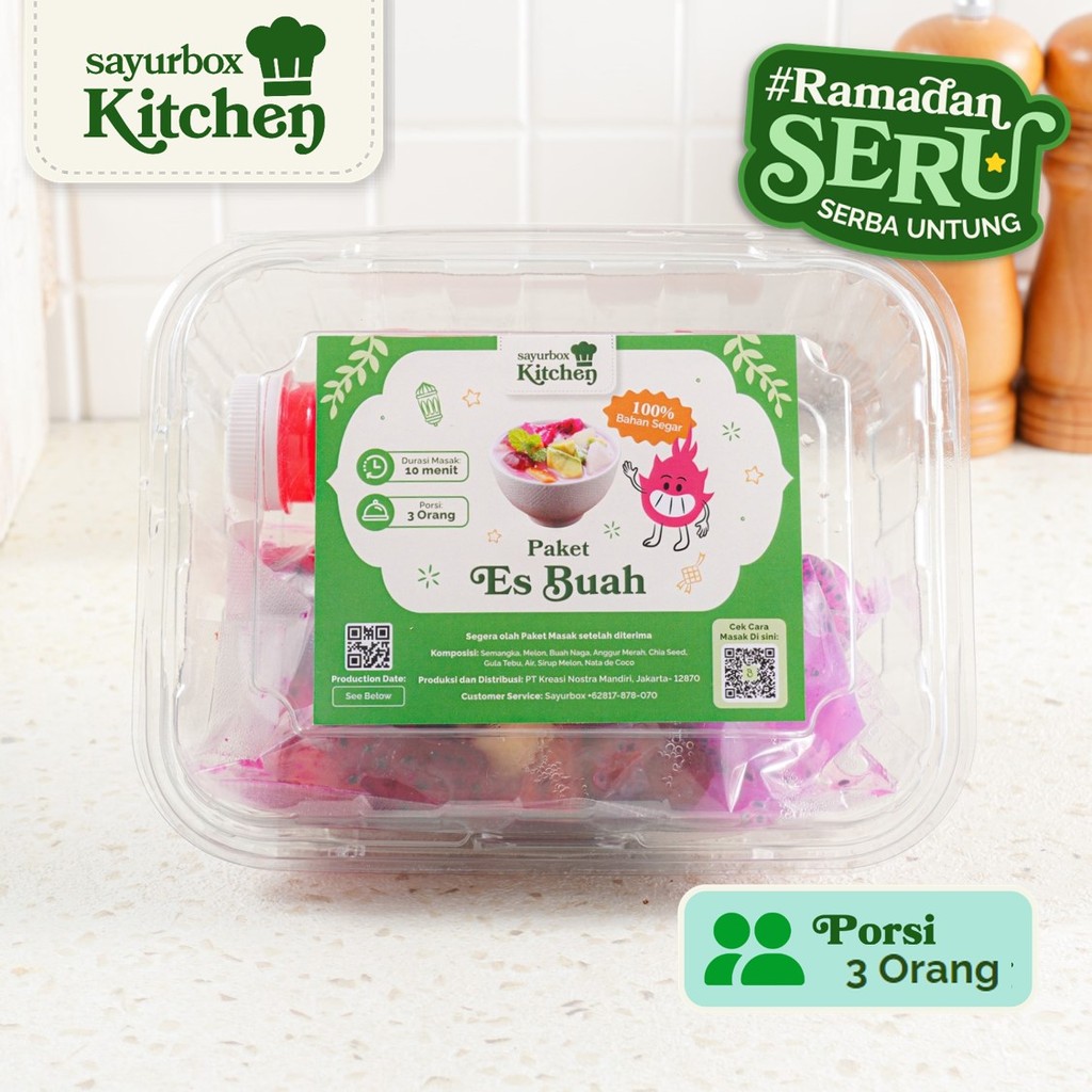 

Sayurbox Kitchen Paket Masak Es Buah 1 pack