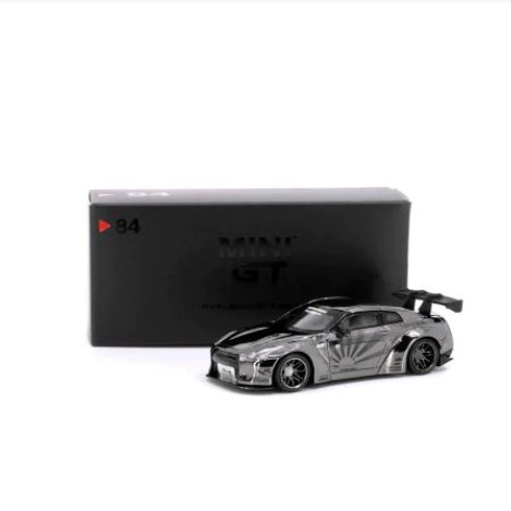 SALE MINI GT 84 LB WORKS NISSAN GTR R35 BLACK LIMITED READYY