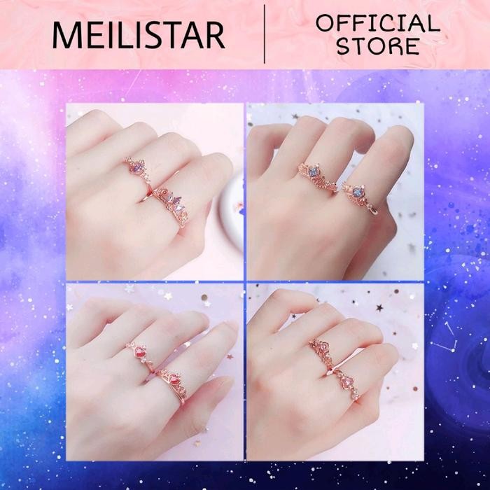 Clavie- Cincin Disney Princess Wanita Adjustable / Disney Princess Ring