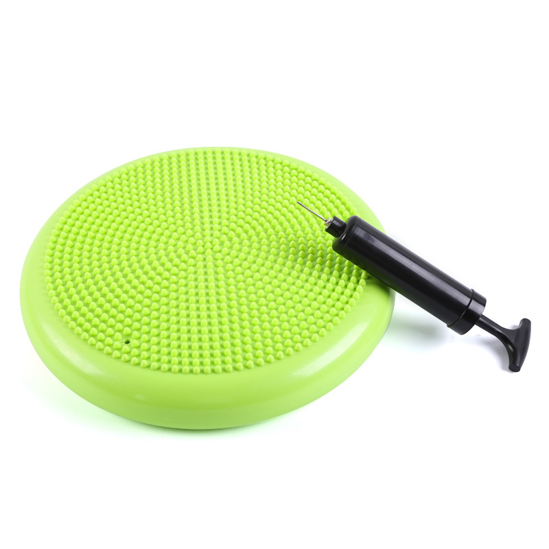 34cm PVC Balance Yoga Balls Massage Pad Wheel Stability Balance Disc Massage Cushion Mat Ball Fitnes