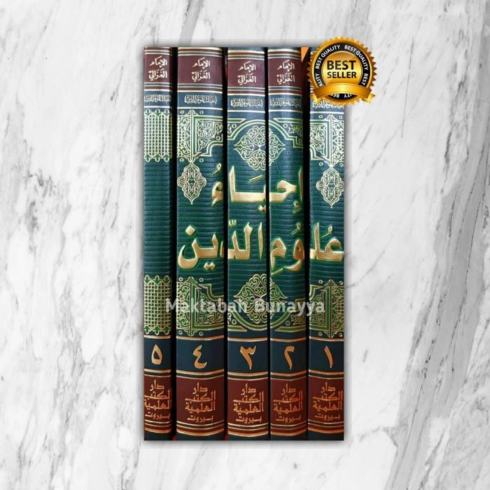 ready Kitab Ihya Ulumuddin Dki 5 Jilid Kuning