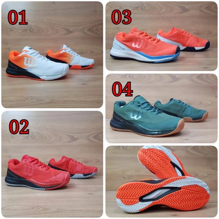 Sepatu Tenis Wilson Rush Pro 3.0 Sepatu Tennis Terbaru
