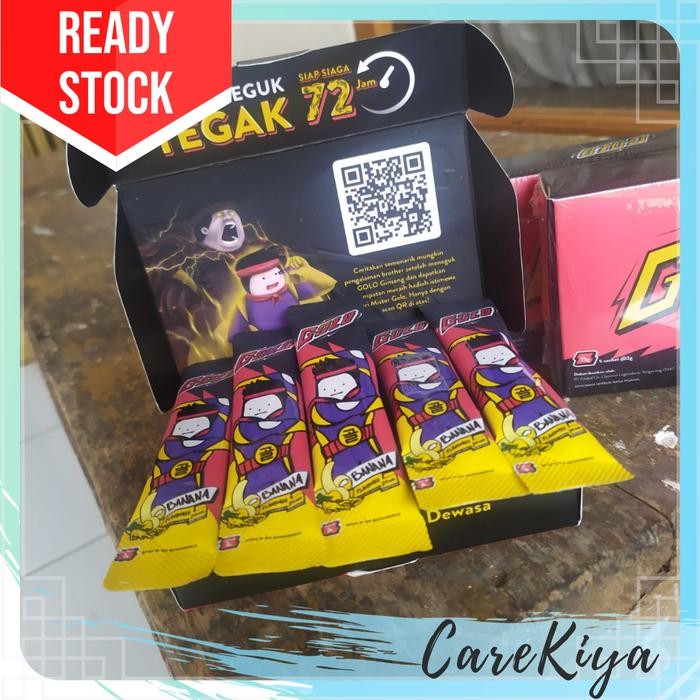 

Mr Golo Ginseng Original Botanical Drink Langsung Teguk Rasa Banana
