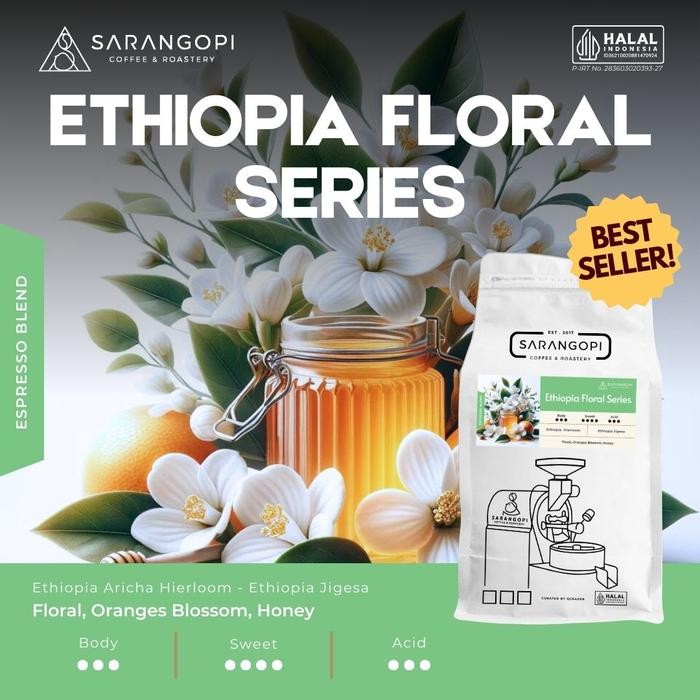 

Ethiopia Floral Series Blend Sarangopi Roastery - Espresso Blend