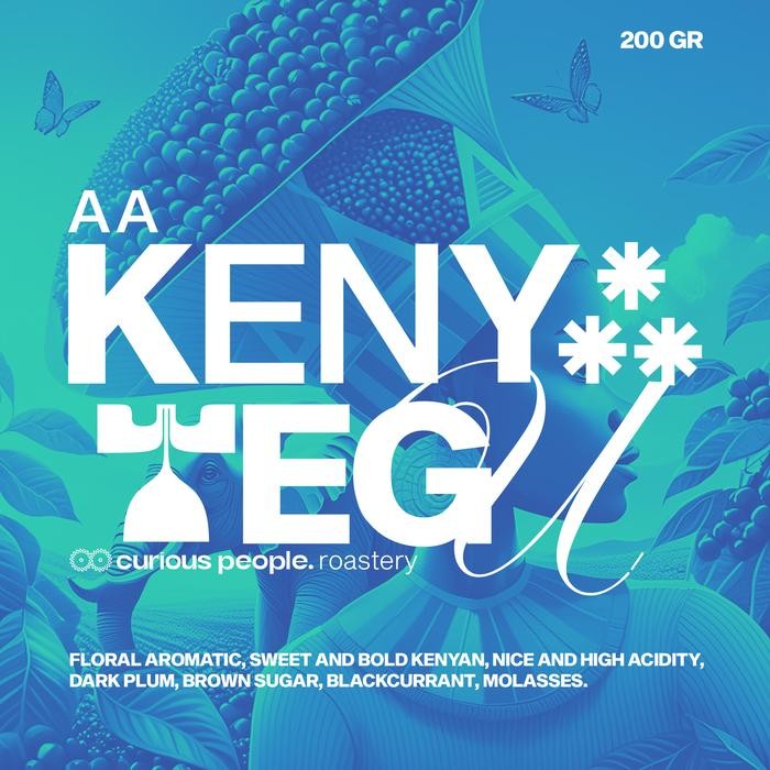 

Biji Kopi Manual Brew Arabika - Kenya AA Tegu - 200 Gr