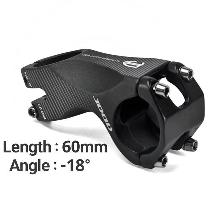 JOOD Stem 60mm 6cm minus 18 derajat degree sepeda MTB Roadbike