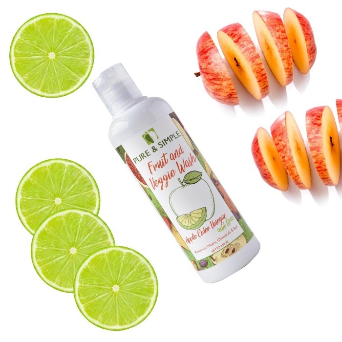 

Verdure Fruit & Vegetable Wash With Apple Cider Vinegar N Lime 250 Ml