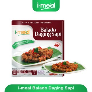 

I-Meal Balado Daging Sapi dan Kari Ayam dan Ikan Tuna Asam Pedas i-meal Siap Makan