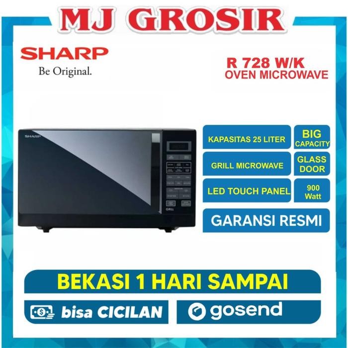 OVEN MICROWAVE SHARP R-728(W) R 728 728-W