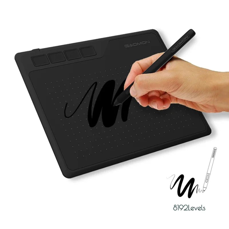 

Gaomon S620 6.5X4 Inch Anime Digital Graphic Tablet Art Writing Board For Drawing &Game Osu With