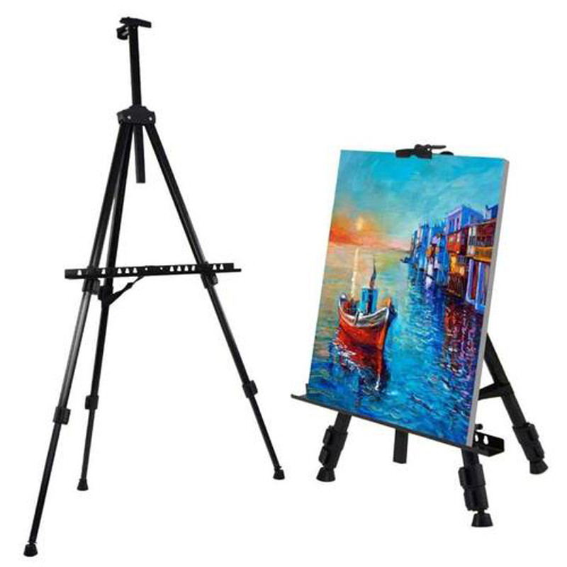 

Painting Adjustable Metal Folding Travel Easel Aluminum Alloy For Sketching Drawing Artist Art
