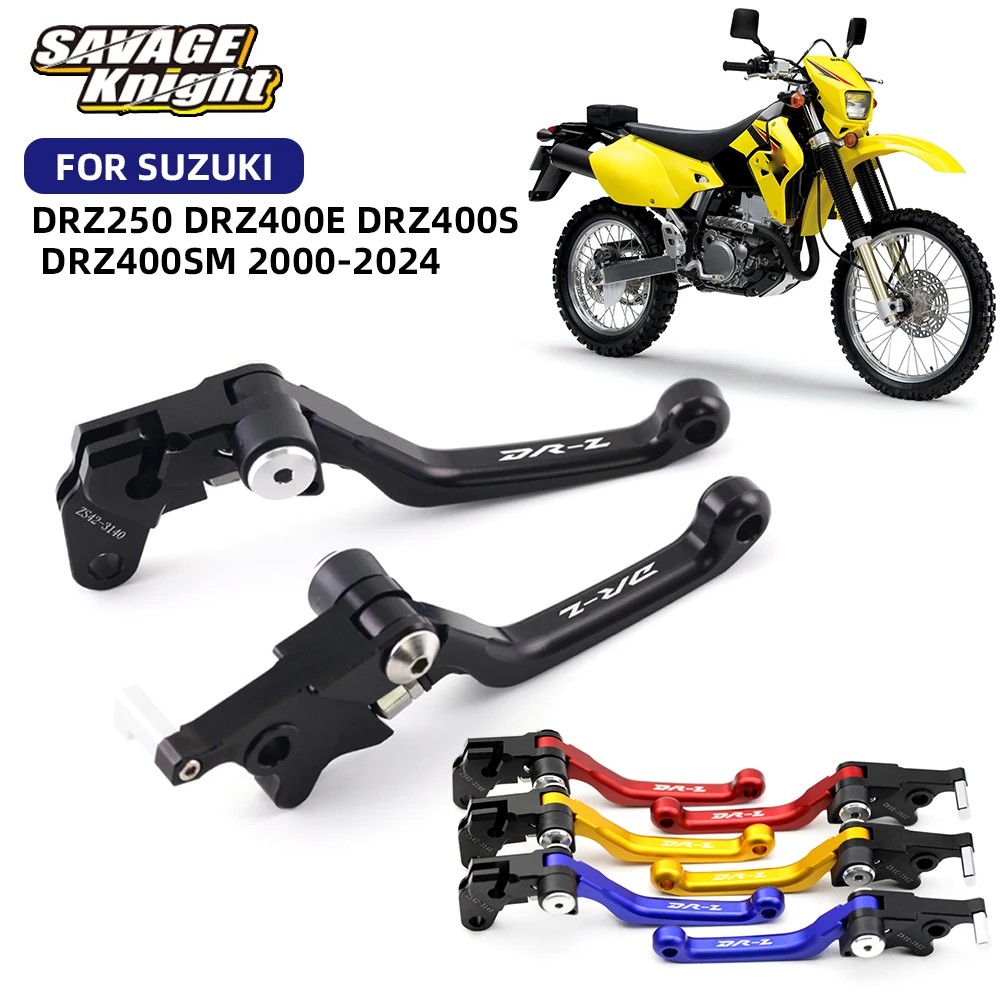 2024 Dr-Z 400 Cnc Pivot Brake Lever Clutch Levers For Suzuki Drz250 Drz400E Drz400S Drz400Sm Drz 400