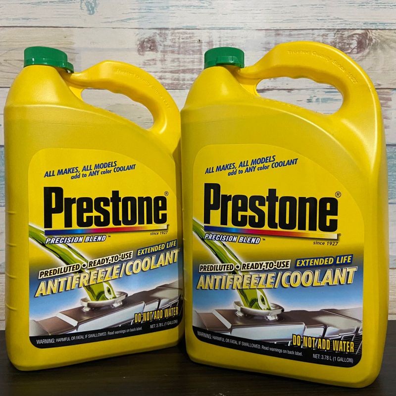 Yukngegas Prestone Air Radiator Coolant Antifreeze 33% Hijau / Cairan Air Radiator Premium Hijau