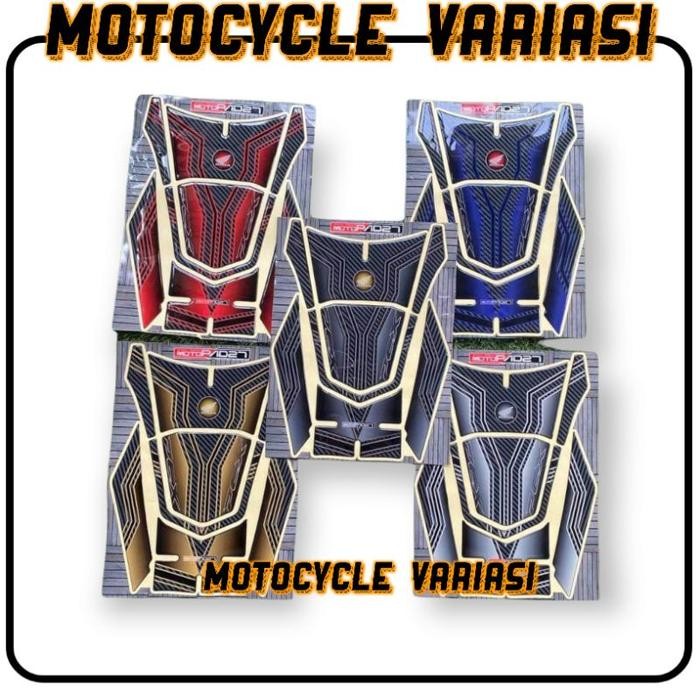 Yukngegas Stiker Pcx 160 Resin Timbul Stiker Tankpad Pcx 160 2021 - 2023