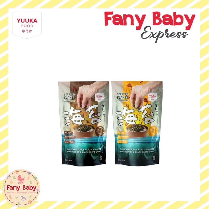 

YUUKA FOOD SEAWEED ABON RUMPUT LAUT NON MSG - 50GR