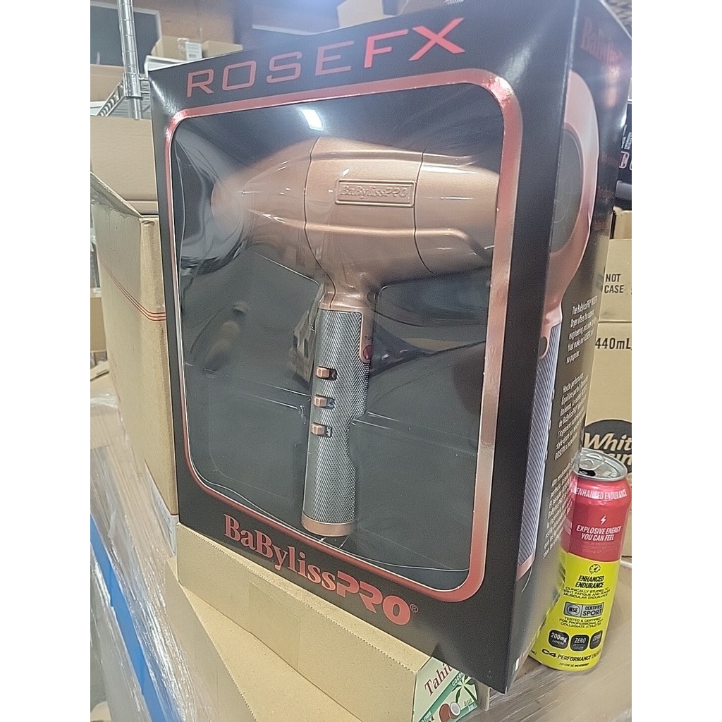 Babyliss Pro Rosefx Rose Gold Fx 2-Speed High-Performance Turbo Hair Dryer