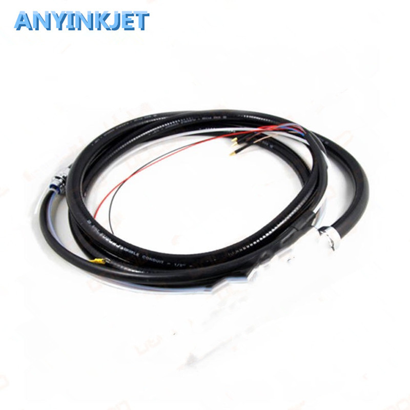 For Domino 3M Printhead Cable With Tube Line Inside For Domino A100 A200 A300 Domino A Series