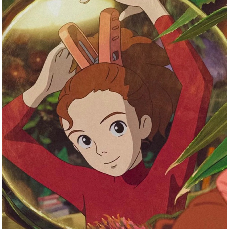 Benteng Onderdil Jepit Rambut Ghbli Arrietty Hairclip Aestetic