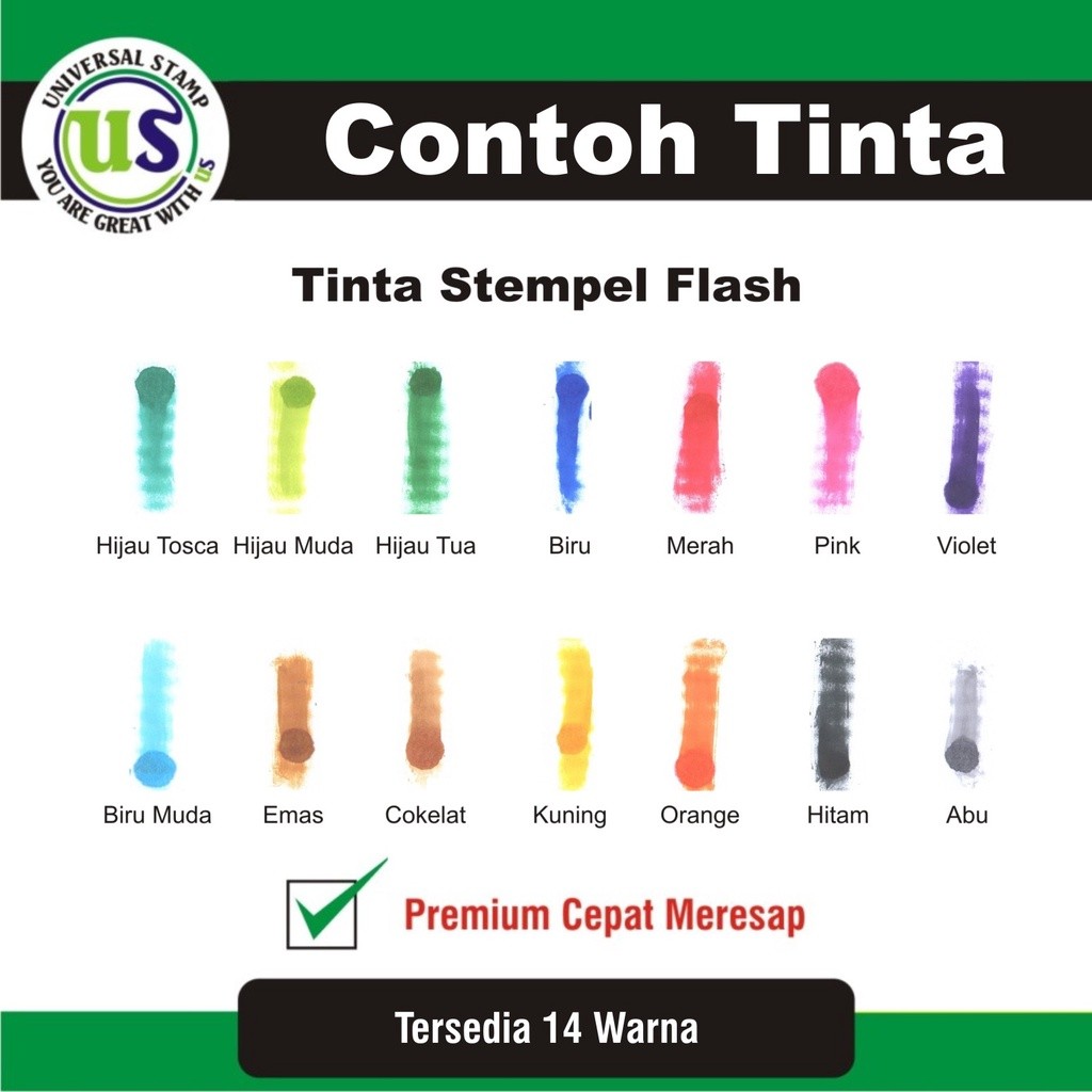 

[READY] Tinta Stempel Flash Trodat 100 ml