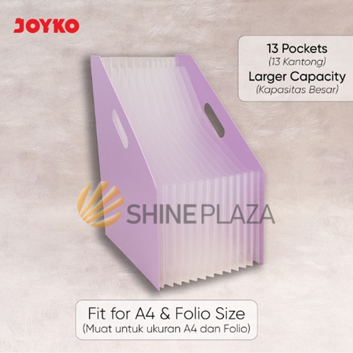

[READY] Map Ekspanding Box File A4 F4 Joyko EF-12 - Expanding File Folio 13 Pocket