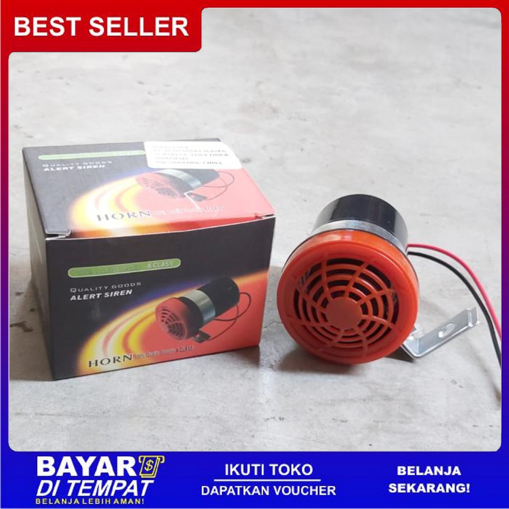 FREE ONGKIR KLAKSON MUNDUR ATRET - ALARM SIRINE MUNDUR - BACK BUZZER MOBIL & TRUK BISA COD