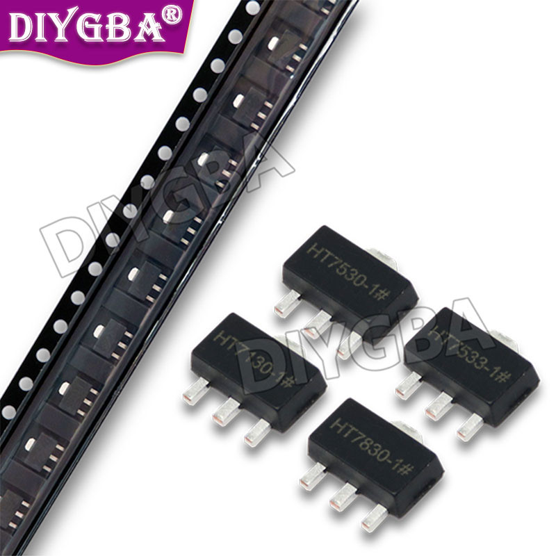 IMPORT 100PCS HT7133 HT7333 HT7350 HT7833 HT7533 HT7830 HT7130 HT7530 SOT-89 7133-1 7333-1 7350-1