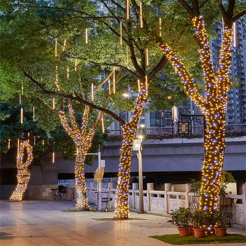 Ready stock2025 New Lampu 17 agustusan 10Meter / 20Meter Lampu Hias LED Lampu Kelap Kelip Lampu