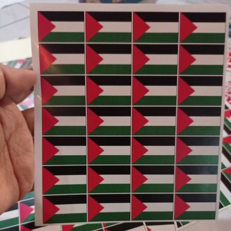 

Stiker Pipi Bendera Palestina Paket Stiker Pipi Custom Request