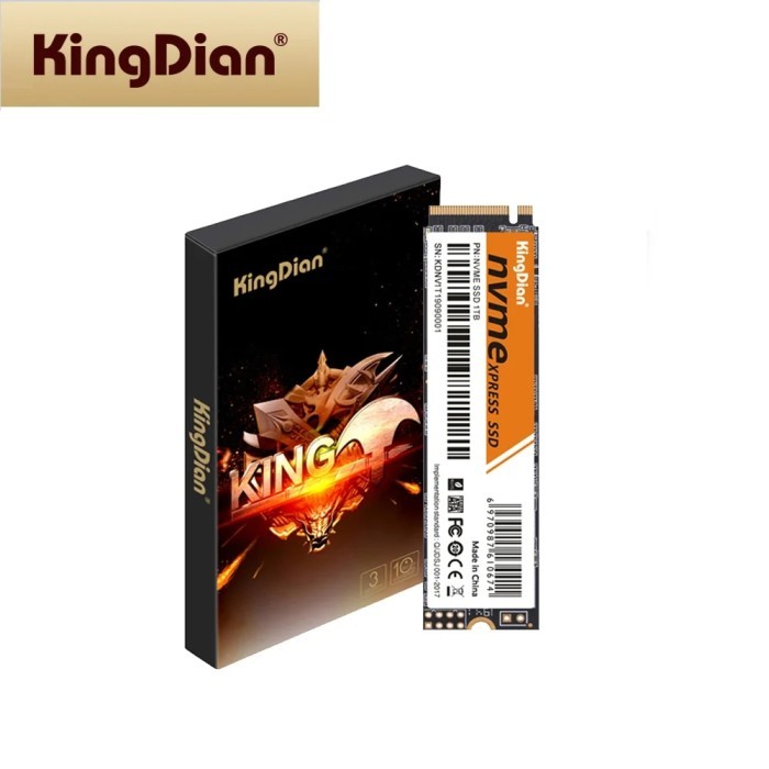KingDian M.2 SSD 128GB 256GB 512GB 1TB NVME PCI-e M2 2280 Internal