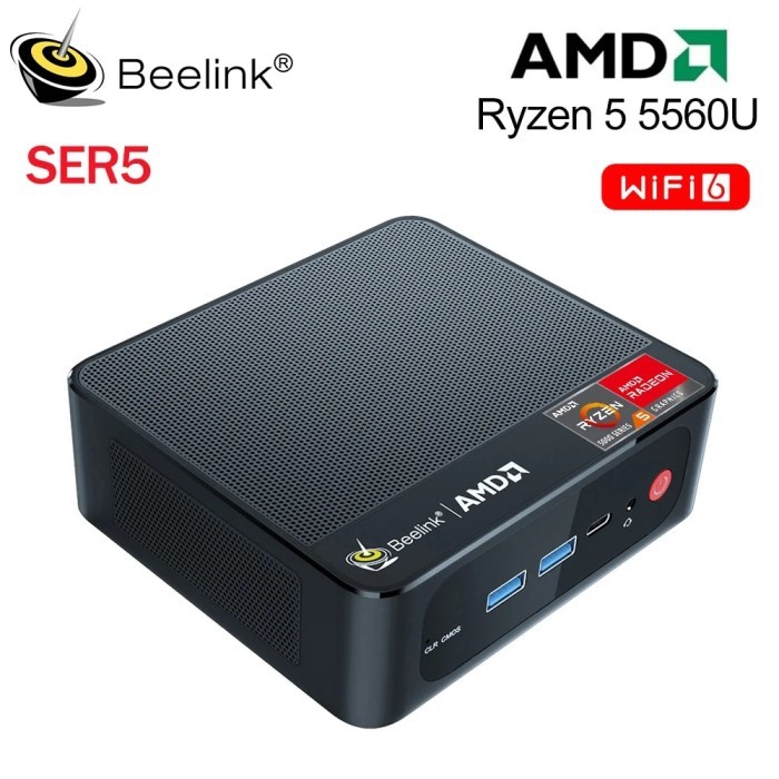 Beelink Ryzen5 SER5 5560U SER5 Pro 5700H Mini PC AMD DDR4 16GB RAM
