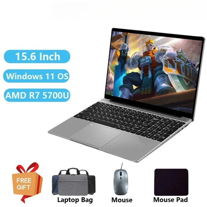 2024 AMD Laptops Gaming Office Business Notebooks Win11 15.6 inch IPS
