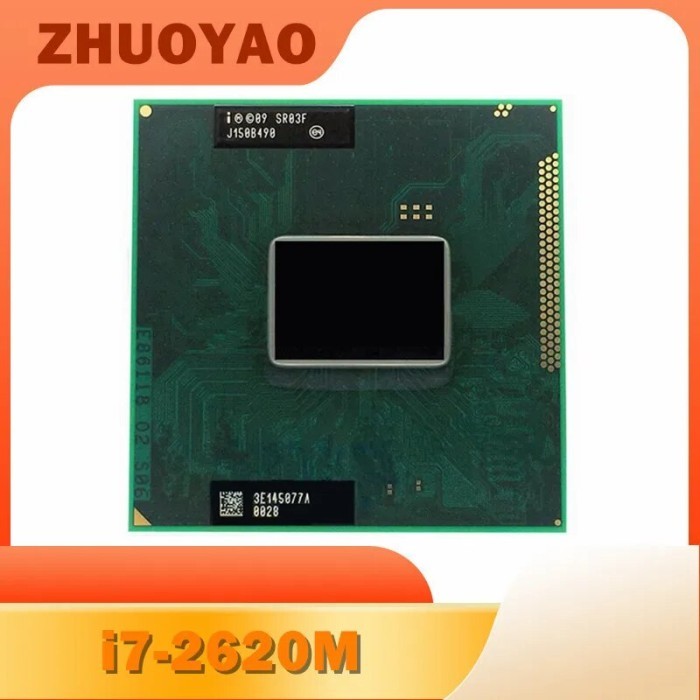 Core i7-2620M I7 2620M 2.7 GHz Laptop Cpu Processor 4M 35W Socket G2