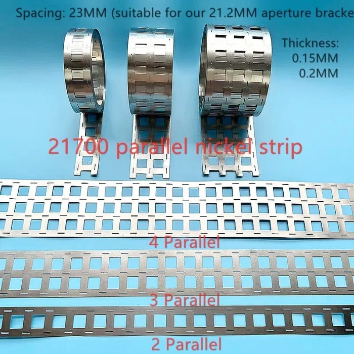 21700 battery nickel sheet nickel strip of solar battery pack is