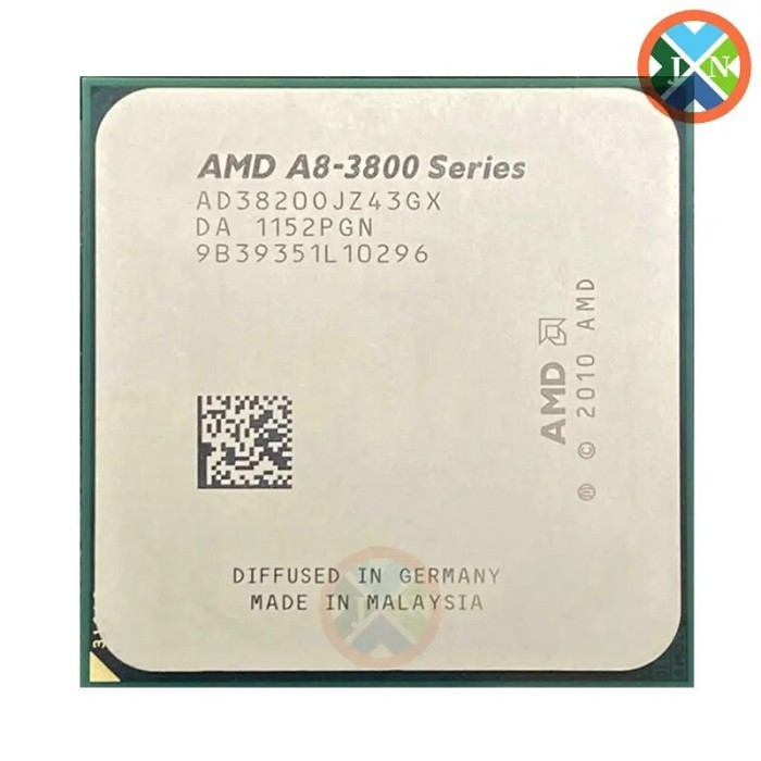 AMD A8-Series A8-3820 A8 3820 2.8GHz Quad-Core CPU Processor