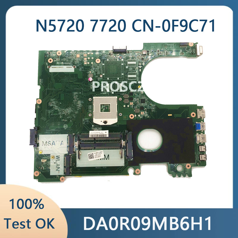 CN-0F9C71 F9C71 0F9C71 Mainboard For DELL Inspiron 17R N7720 5720 7720 DA0R09MB6H1 Laptop Motherboar