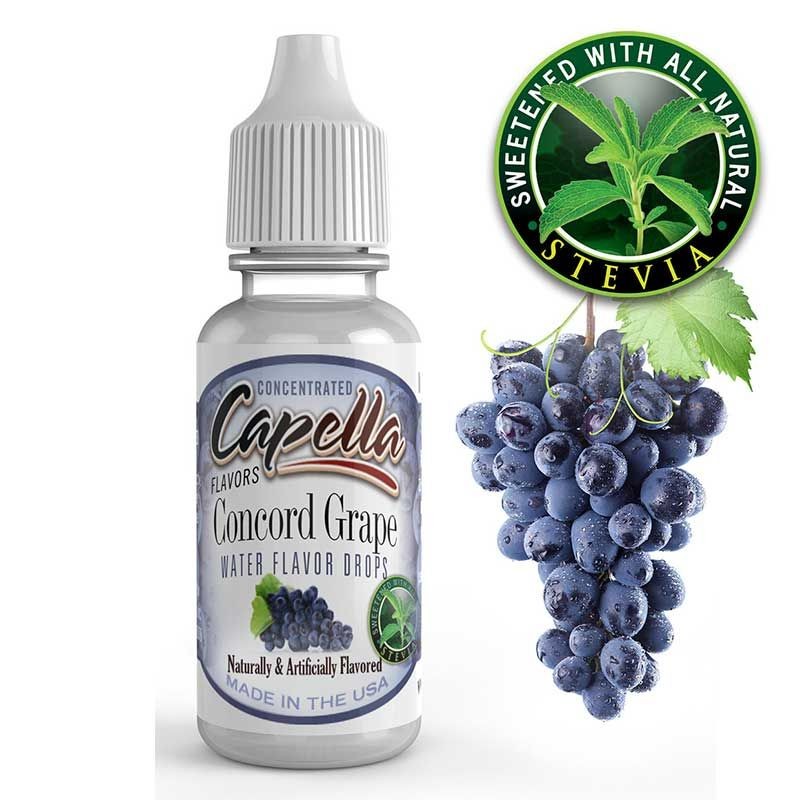 

Capella Flavors Concord Grape with Stevia 1 oz / 30 ml
