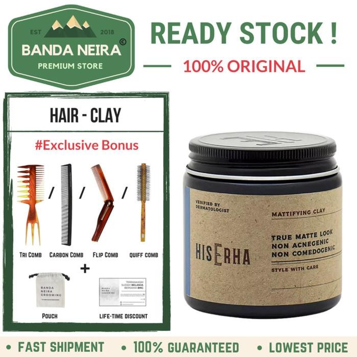 HisErha / His Erha Mattifying Clay Pomade