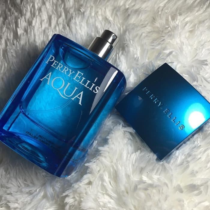 PARFUME PERRY ELLIS AQUA EDT 100ML FOR MEN ORI REJECT TANPA BOX/TESTER