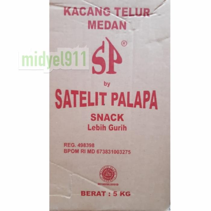 

Kacang Telur Medan Satelit Palapa 5KG Terlaris