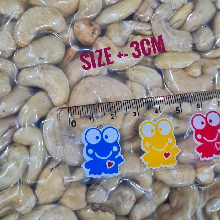 

Kacang Mede Mentah 1 kg Kacang Mente Kacang Monyet Ukuran Super Jumbo Terlaris
